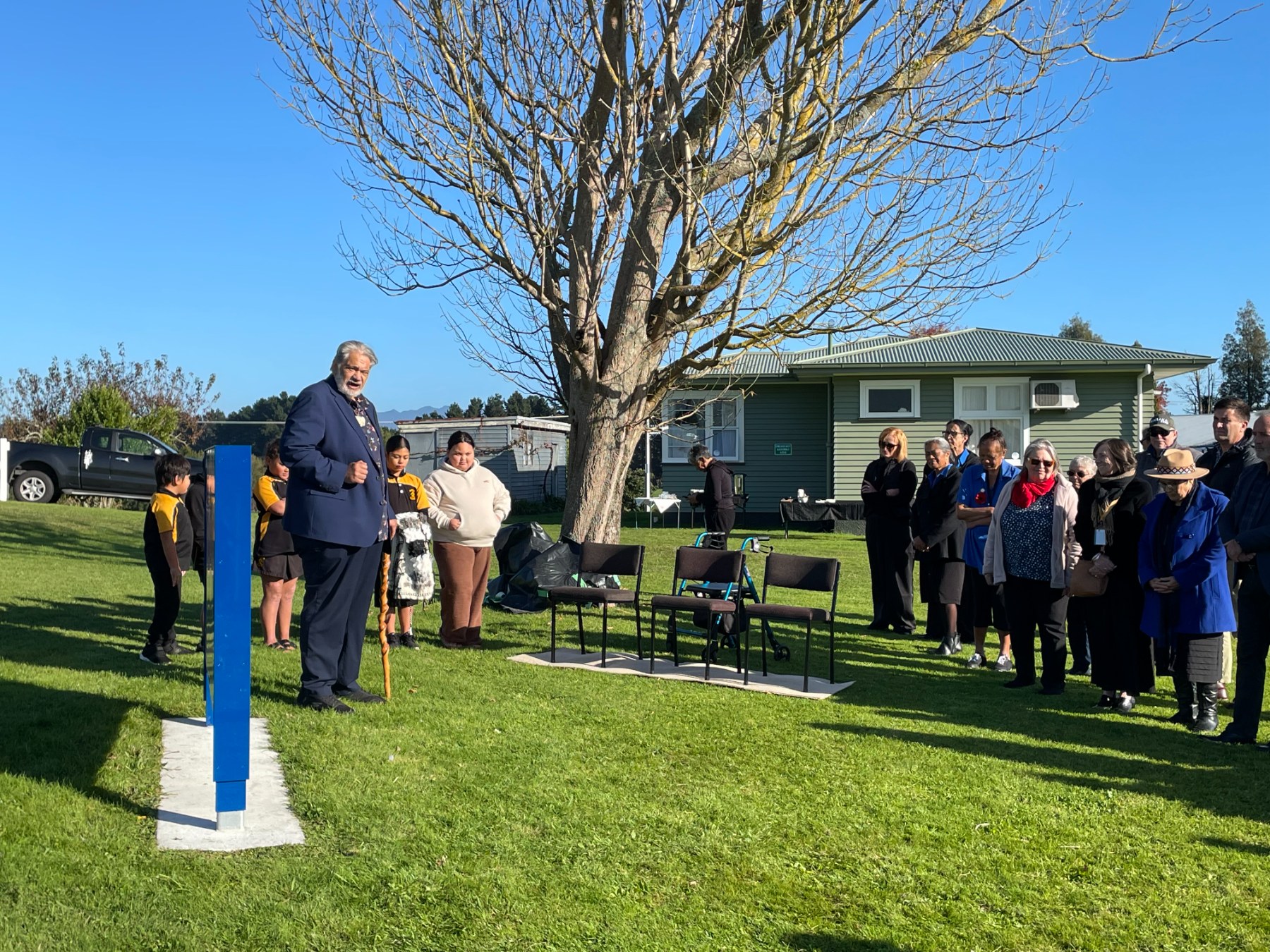 Council, mana whenua and the Kihikihi community came together to mark the unveiling of new Tūrātā signage at this significant site.