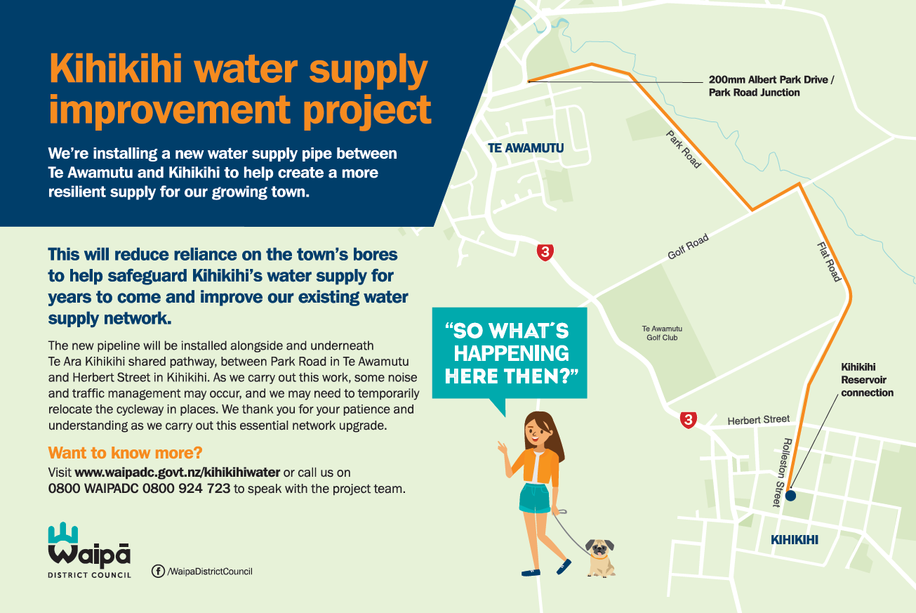 Kihikihi water supply improvement project