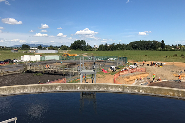 Te Awamutu Wastewater Treatment Plant progress photos December 2019