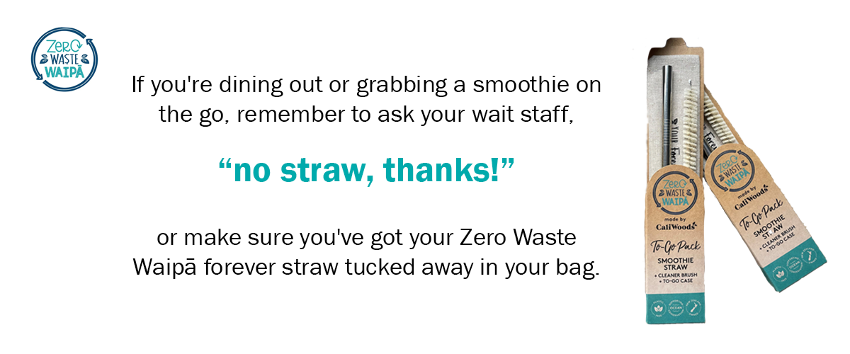 Remember your straws!